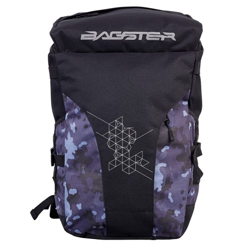 ΣΑΚΙΔΙΟ ΠΛΑΤΗΣ BAGSTER SYPHER CAMO/ΜΠΛΕ 30lt