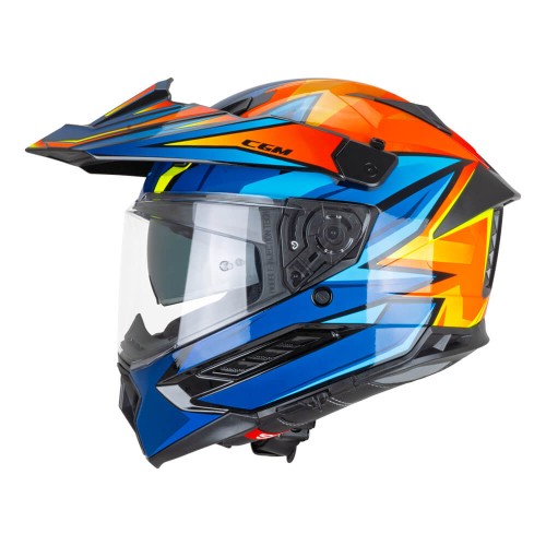 CGM DUAL BEAT 366X BLUE / ORANGE / YELLOW FLUO