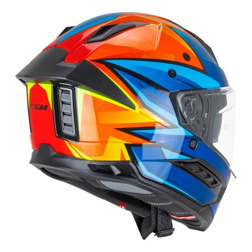 CGM DUAL BEAT 366X BLUE / ORANGE / YELLOW FLUO