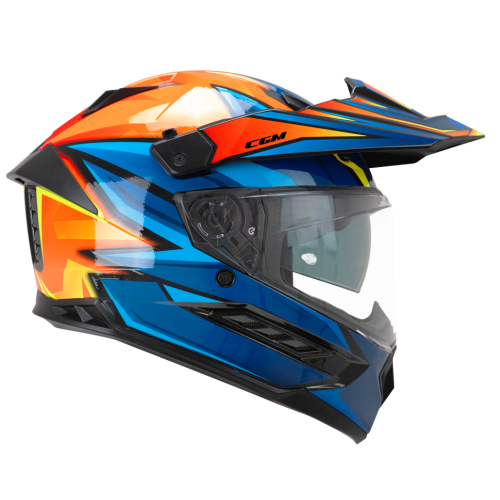CGM DUAL BEAT 366X BLUE / ORANGE / YELLOW FLUO