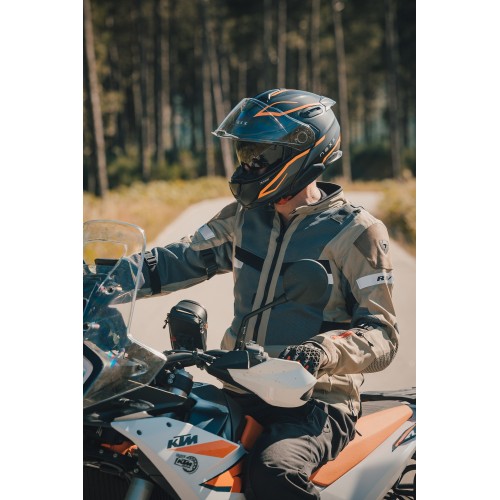 NEXX X.LIFETOUR PRO MILE ORANGE / GREY MATT (CARBON FIBER)
