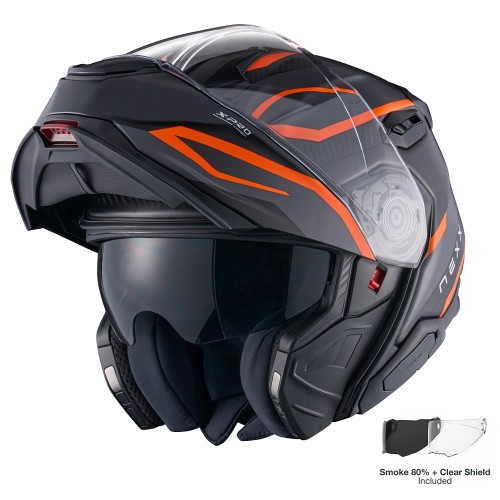 NEXX X.LIFETOUR PRO MILE ORANGE / GREY MATT (CARBON FIBER)