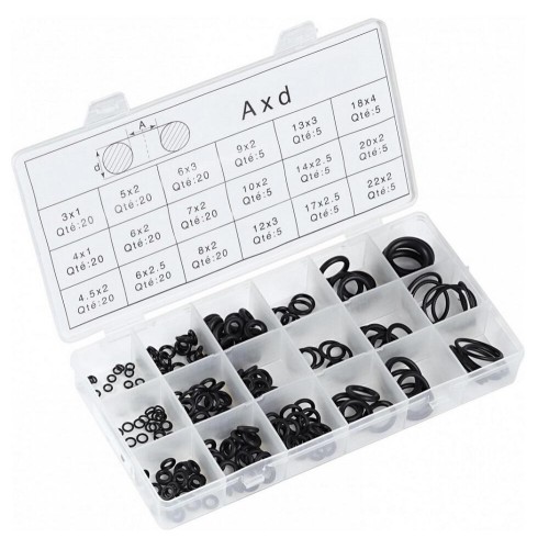 O-RING HI-Q TOOLS (ΣΕΤ 225 ΤΕΜΑΧΙΩΝ)