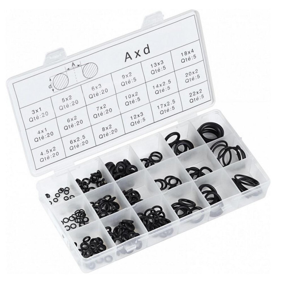 O-RING HI-Q TOOLS (ΣΕΤ 225 ΤΕΜΑΧΙΩΝ)