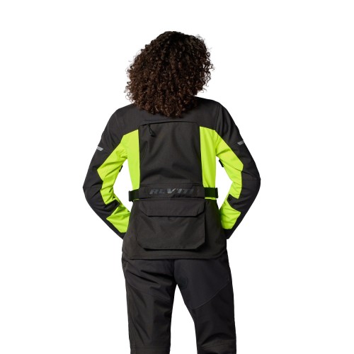 ΜΠΟΥΦΑΝ REV'IT OUTBACK 5 H20 LADIES ΜΑΥΡΟ / ΝΕΟΝ ΚΙΤΡΙΝΟ